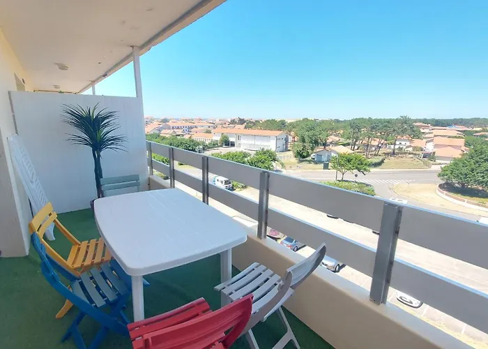 Grand Studio 3 Etoiles - Tout Confort - Plage A 6 Mn A Pieds - Wifi * Mimizan-Plage